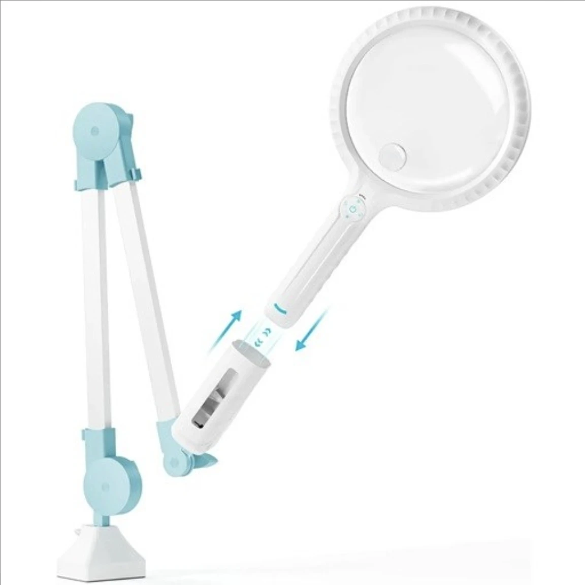 ARTDOT Magnifying Glass with Light and Clamp Base