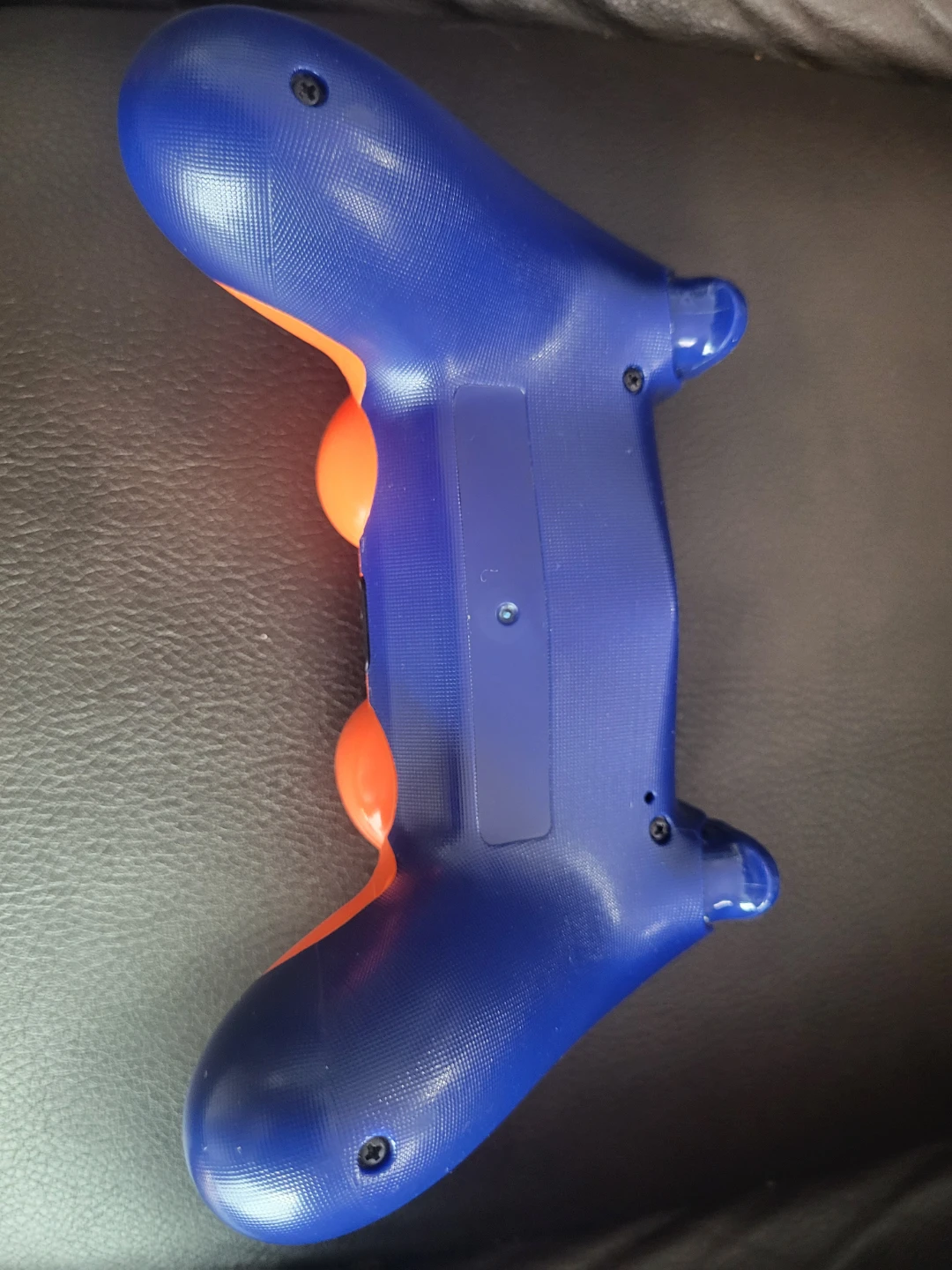 Orange and Blue Wireless Controller for PlayStation 4 - photo 2