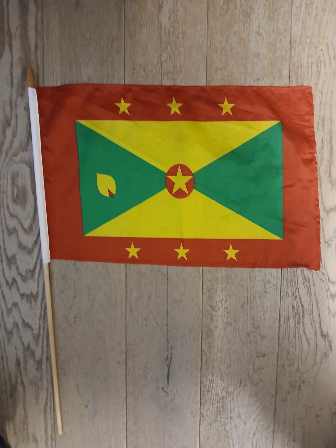 Grenada Flag Handheld Stick