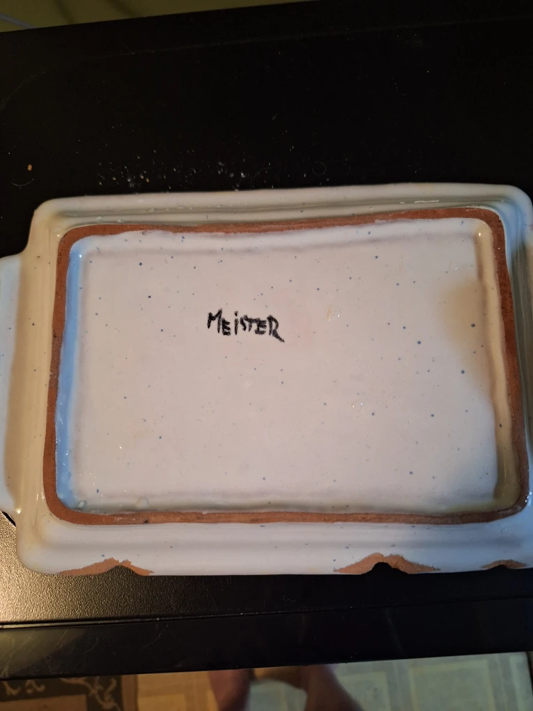 Hand-painted Ceramic Tray - photo 2