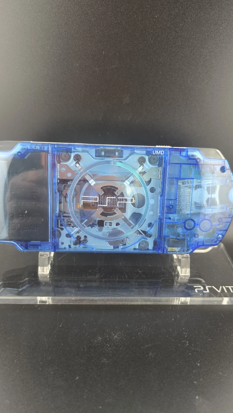 🎮 Sony PSP 3000 – Clear Blue (Modified – - photo 2