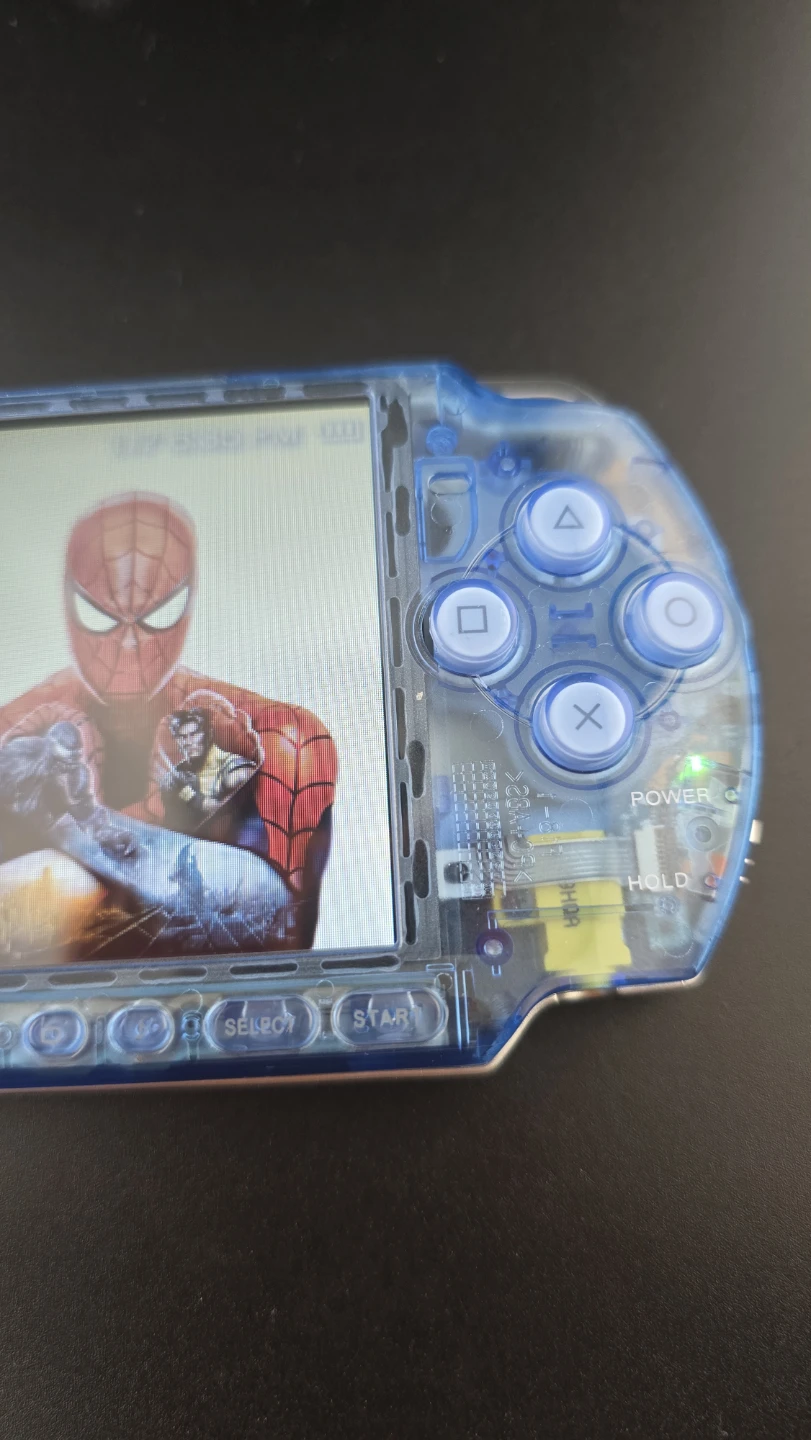 🎮 Sony PSP 3000 – Clear Blue (Modified – - photo 3