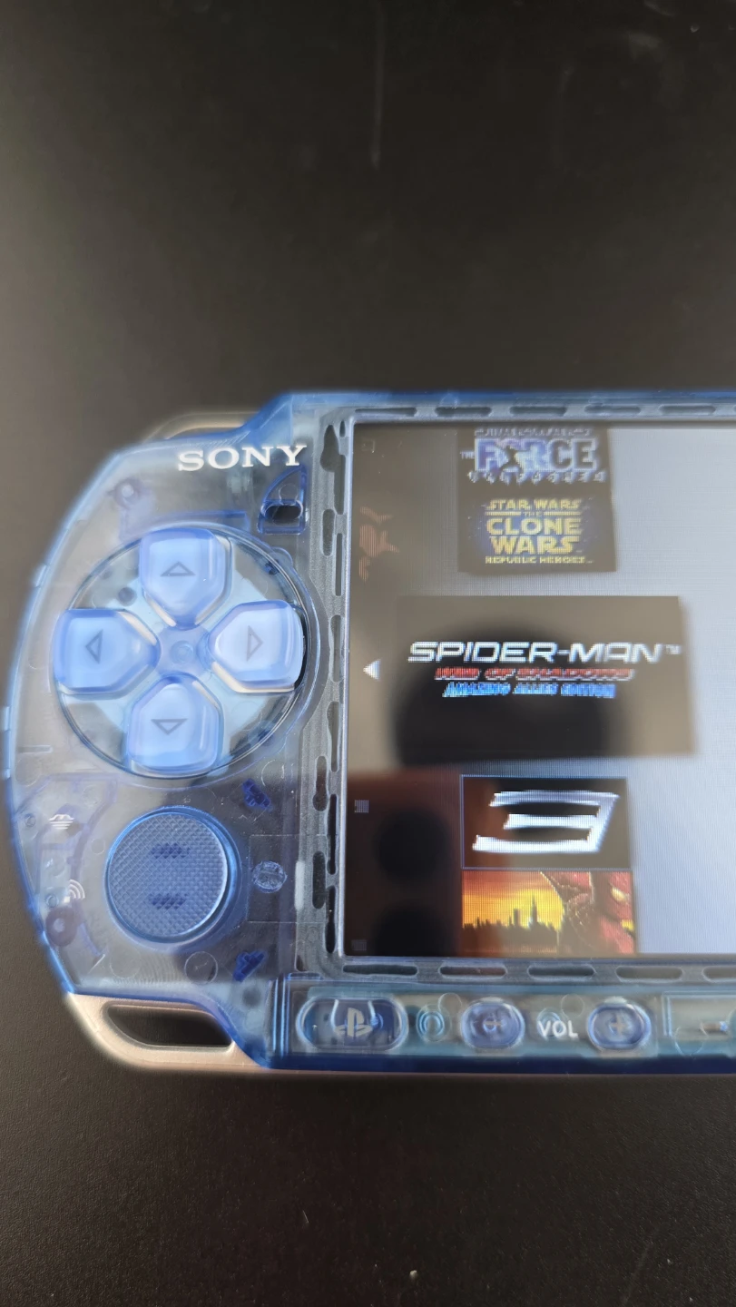 🎮 Sony PSP 3000 – Clear Blue (Modified – - photo 4