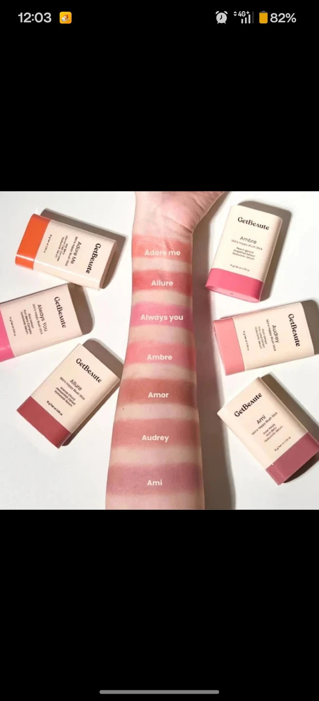 GetBeaute Skin's Happy Blush Stick Ami - photo 2