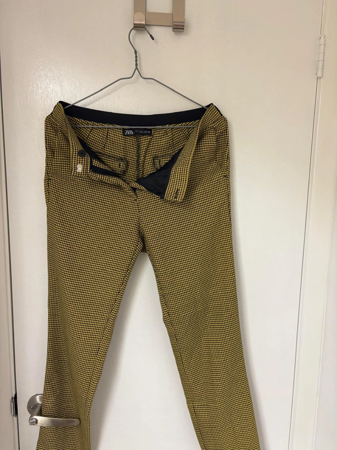 Zara Houndstooth Pants Size S