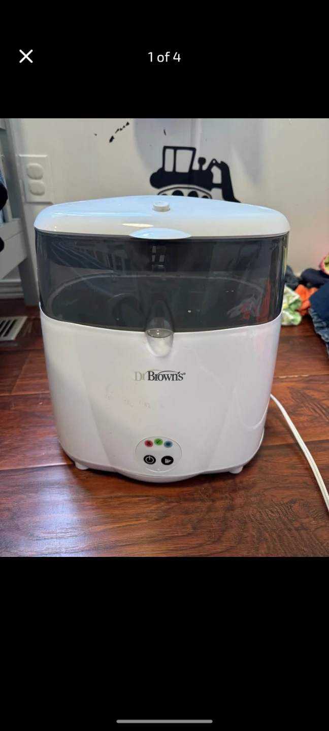 Dr Brown Deluxe Electric Baby Bottle Sterilizer