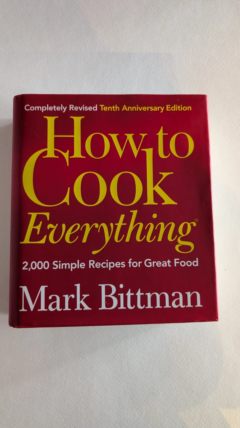 How to Cook Everything cook book - photo 2