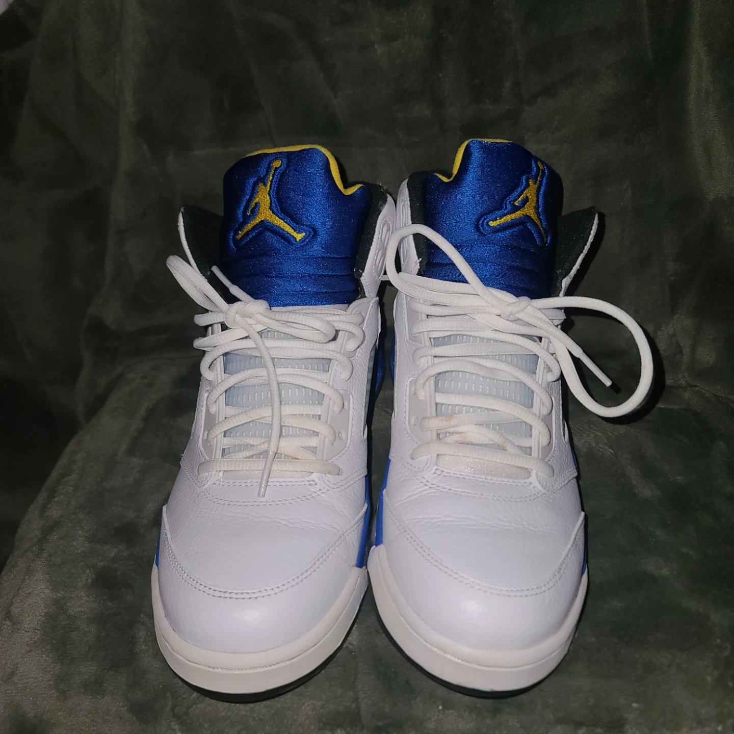 Jordan 5 "Laney" Retro High Top Sneakers - photo 3