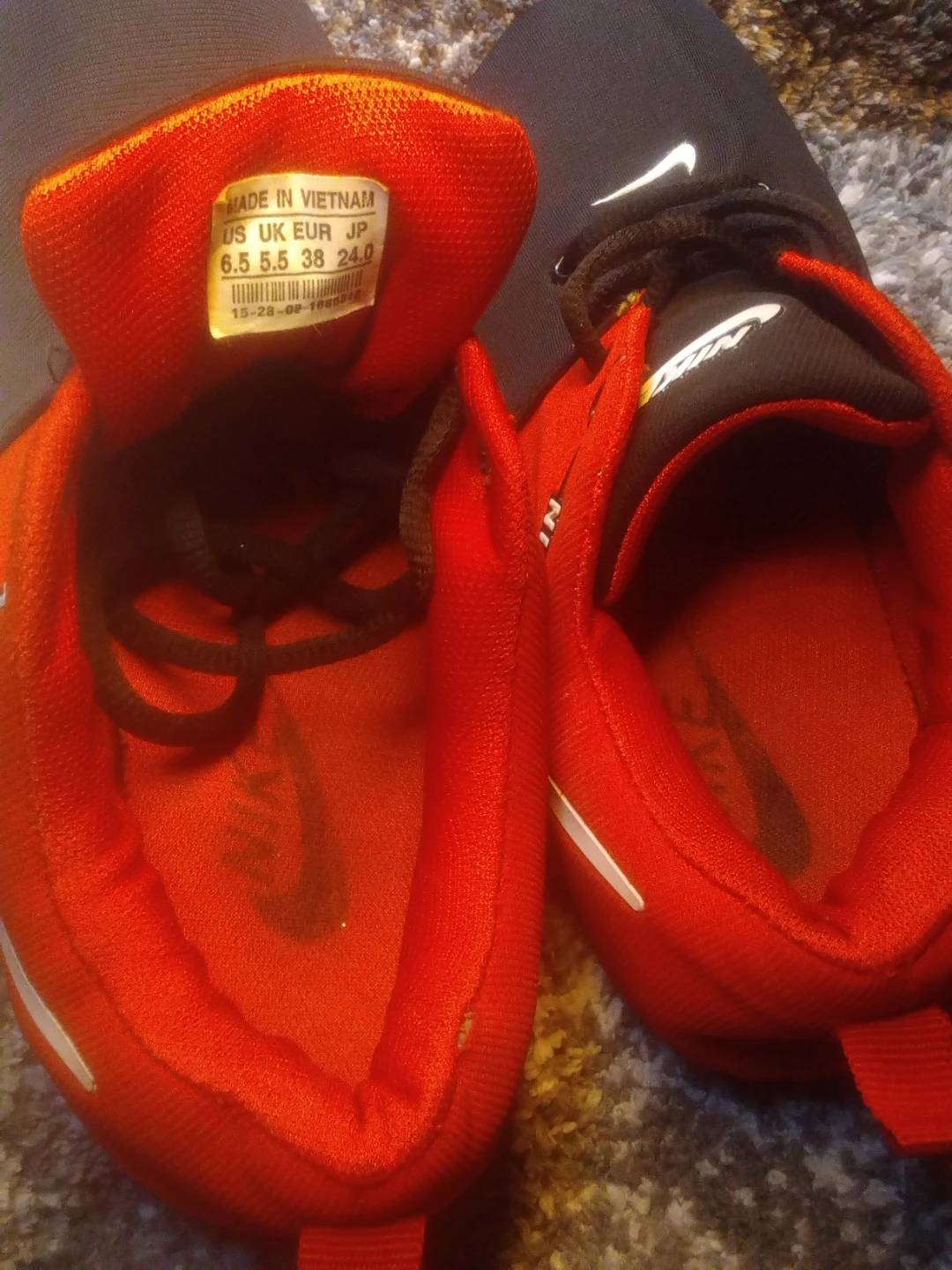 Nike Running Shoes - Black/Red - photo 2