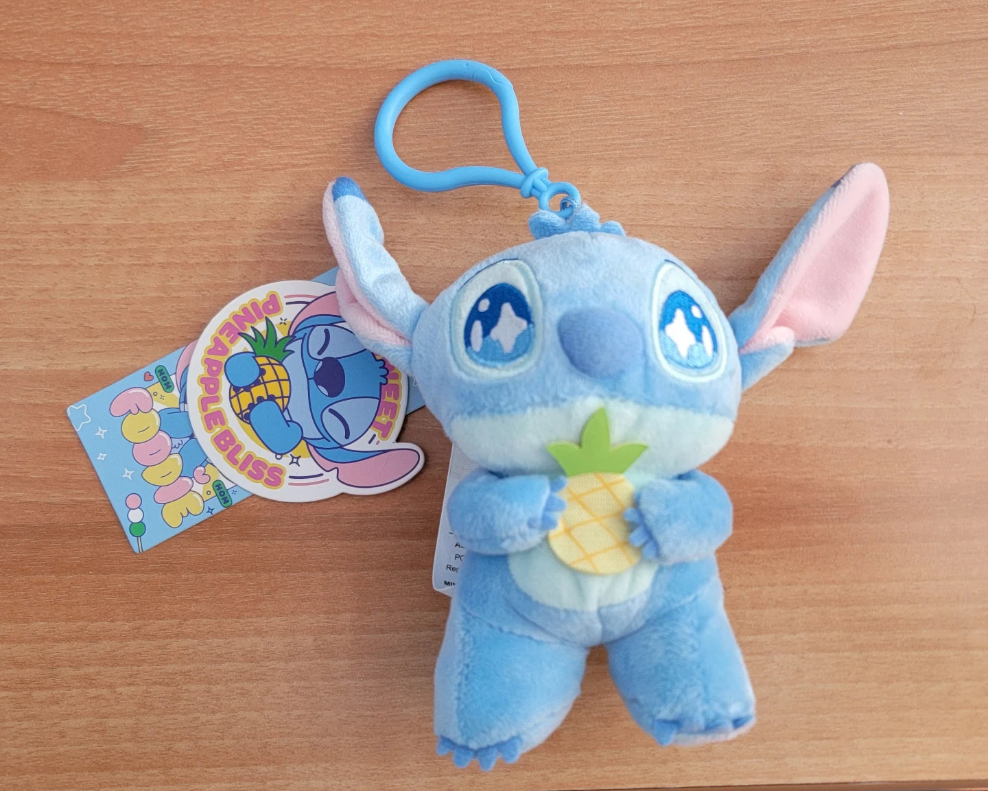 🧡 Disney Stitch Plush Keychain (Miniso)