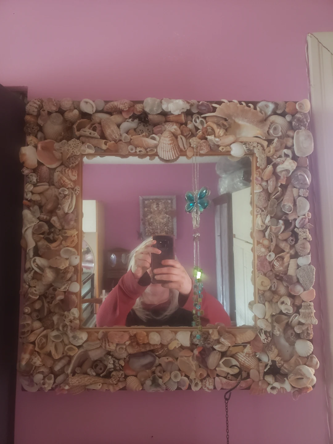 Seashell Mirror