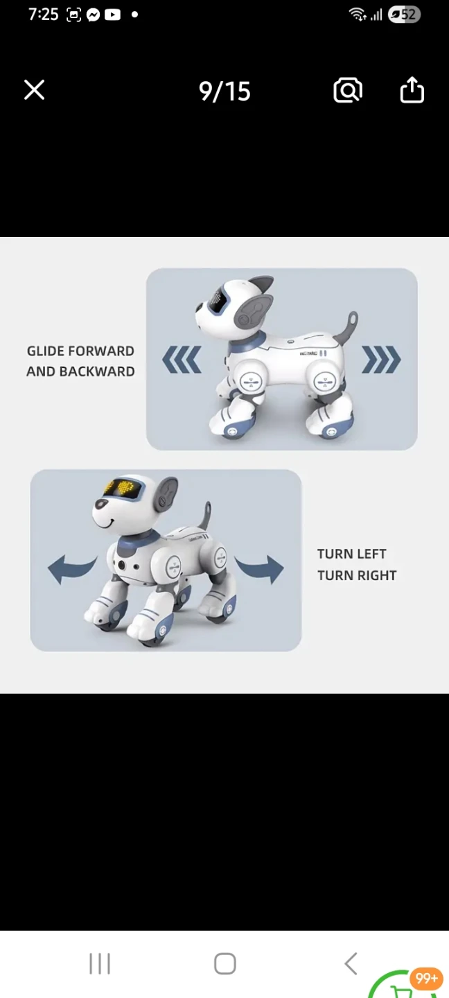 Robot Dog Toy with Remote Control - photo 4