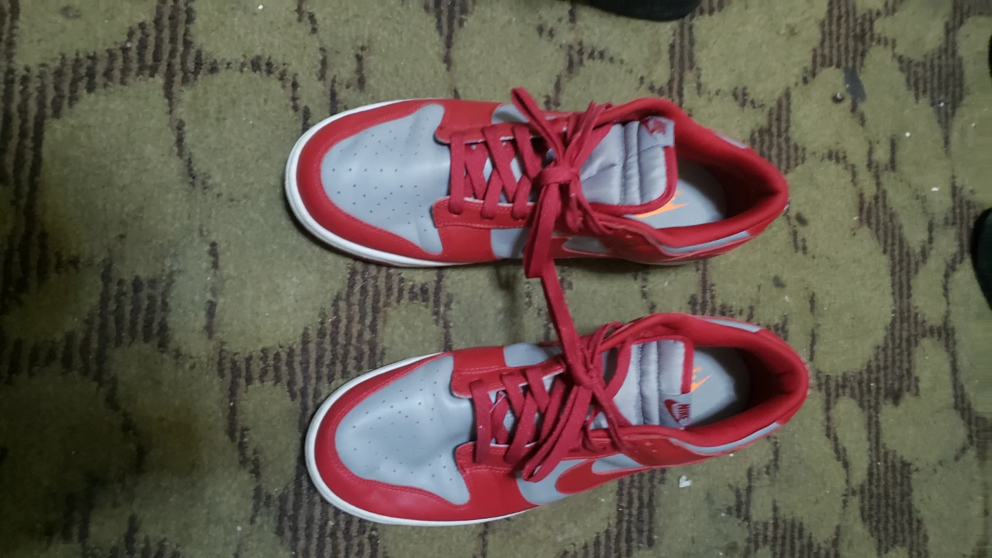 Nike Air Force 1 Red/Black Men's Sneakers - photo 3