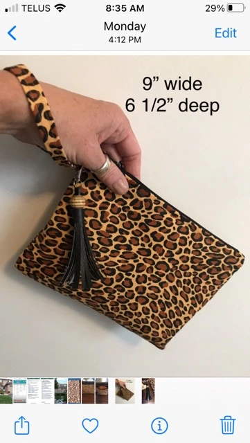 BooBoon Patterned Wristlet Clutch Purse - photo 3