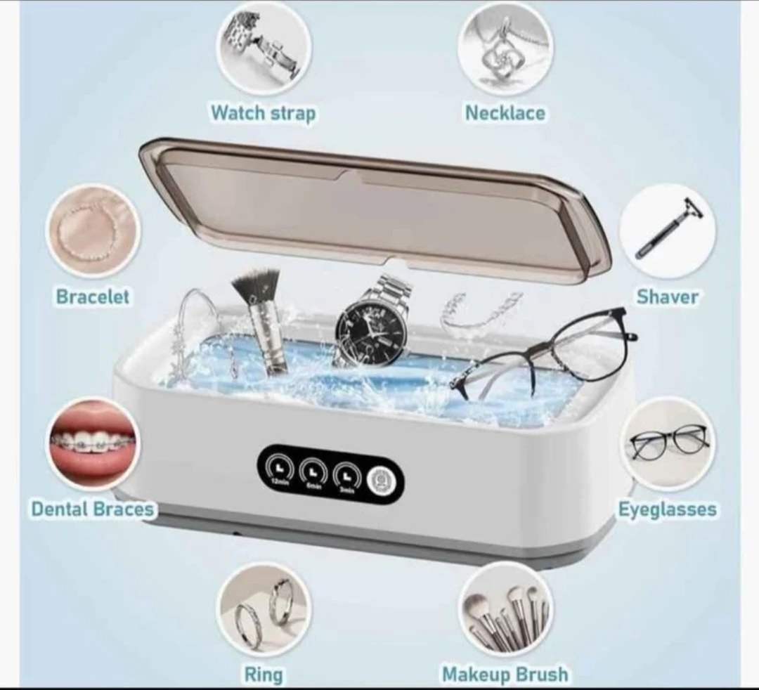 Ultrasonic Jewelry Cleaner (New never used)