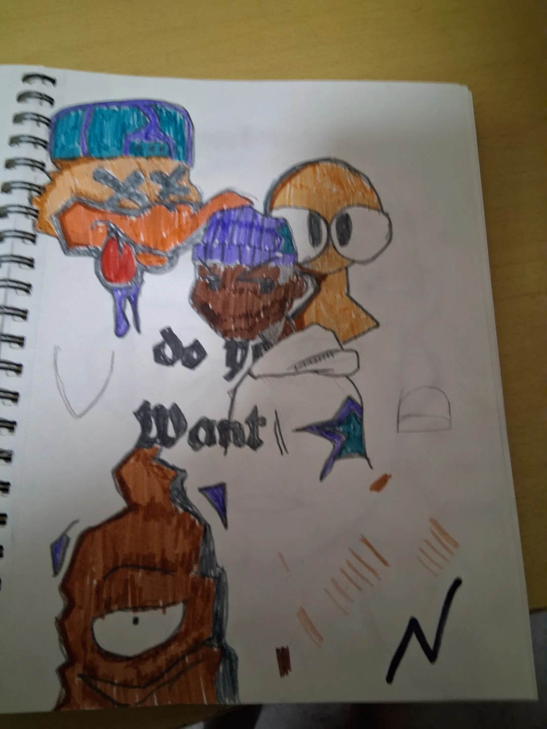 Hand-drawn Sketchbook Art