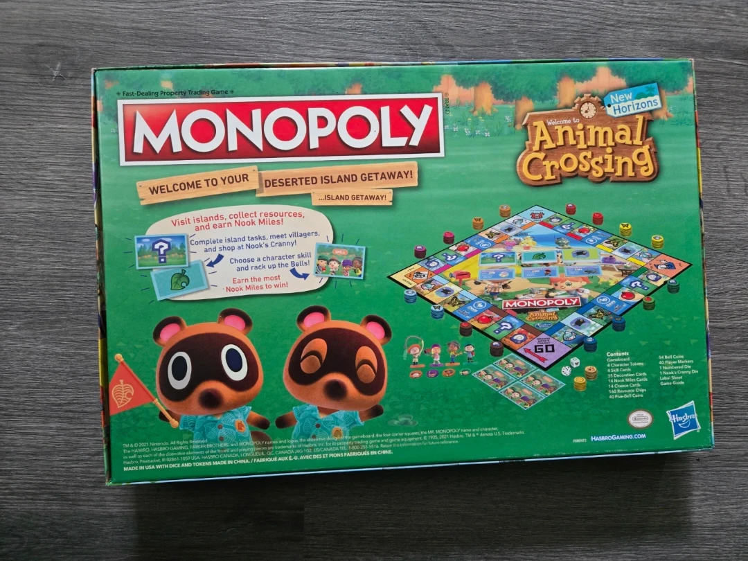 Animal Crossing Monopoly - photo 2