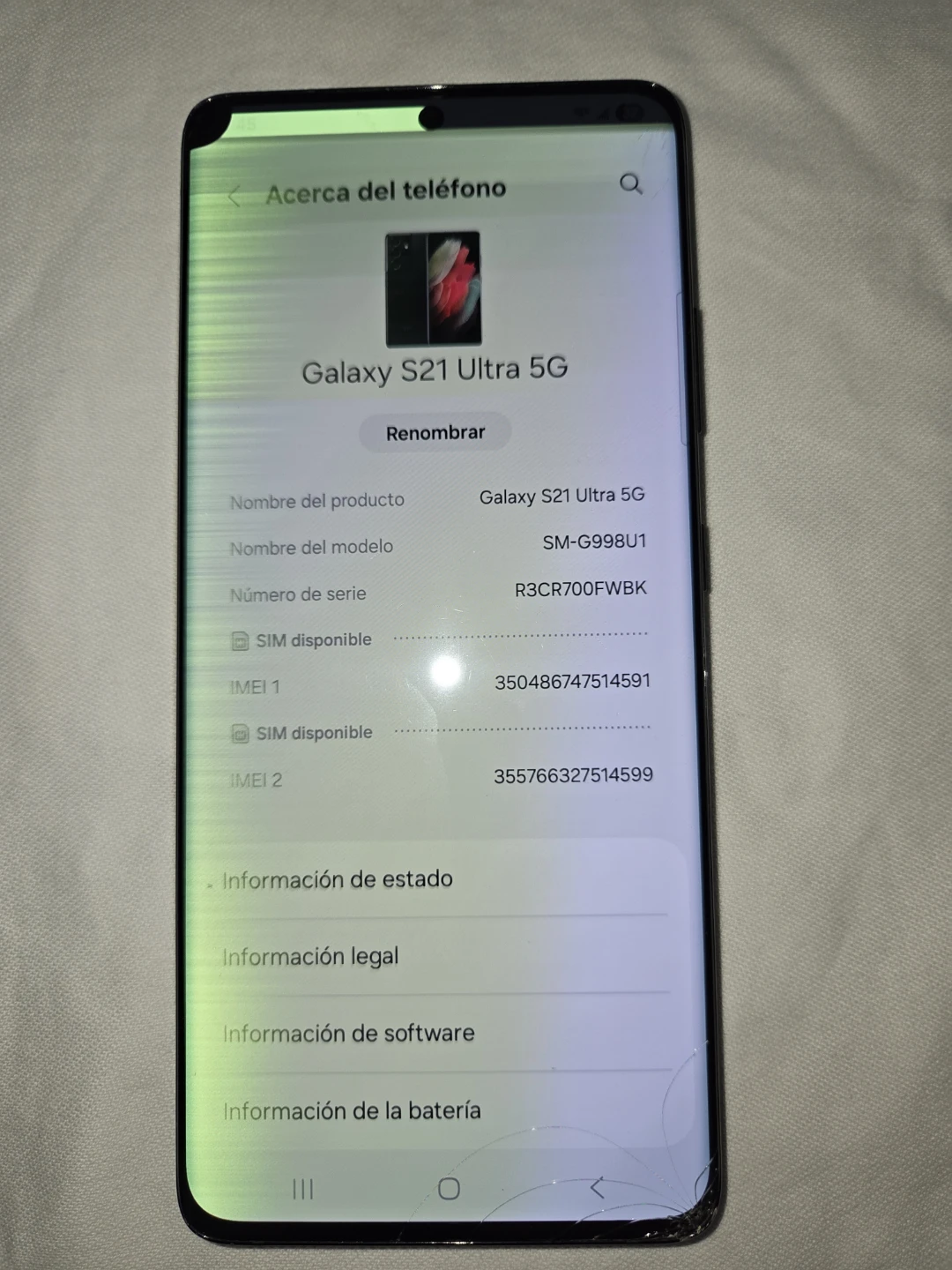 Samsung Galaxy S21 Ultra 5G - photo 3