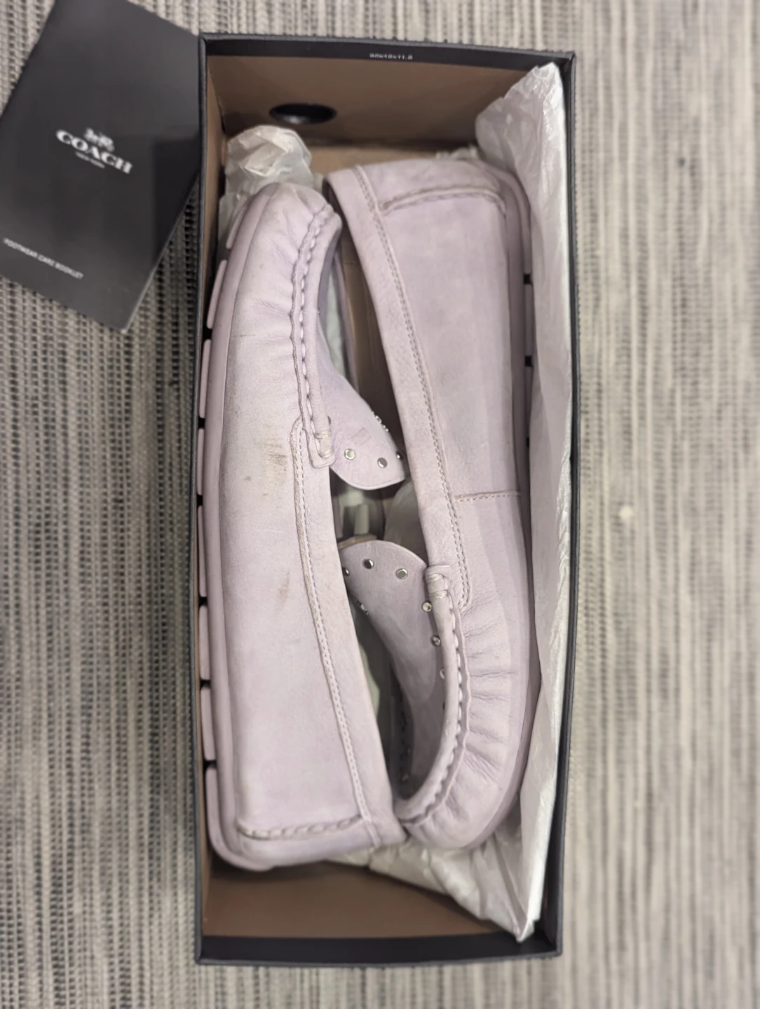 Coach Women's Driving Loafers - Size 8.5