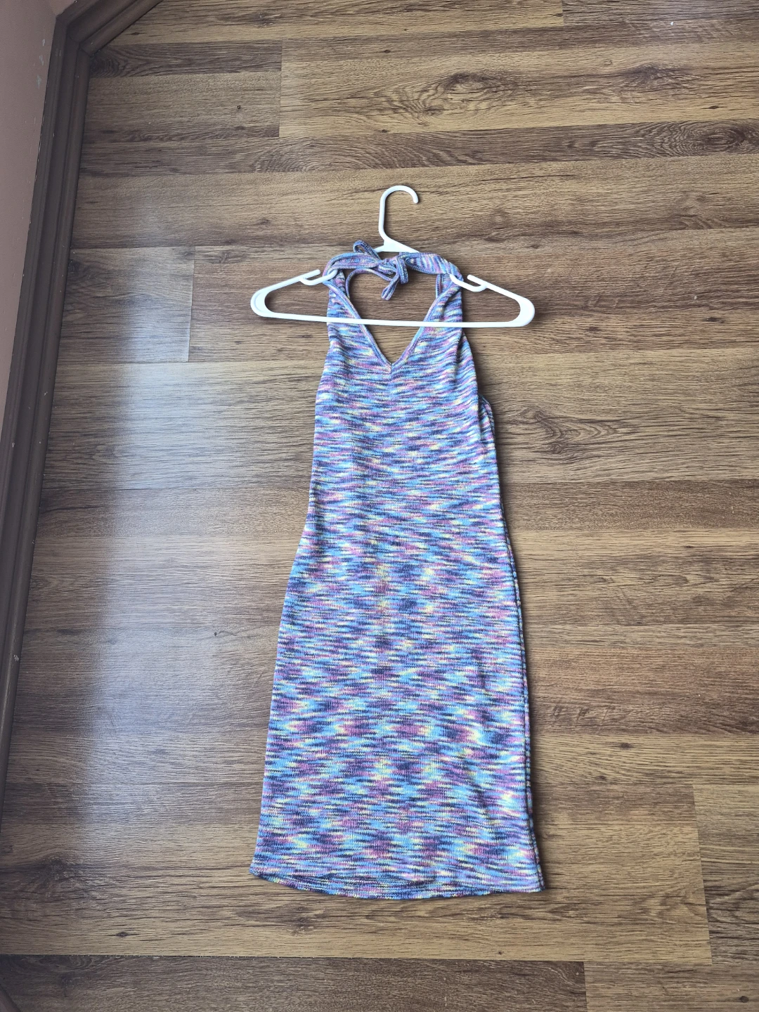 Forever 21 Rainbow Knit Halter Dress - photo 2