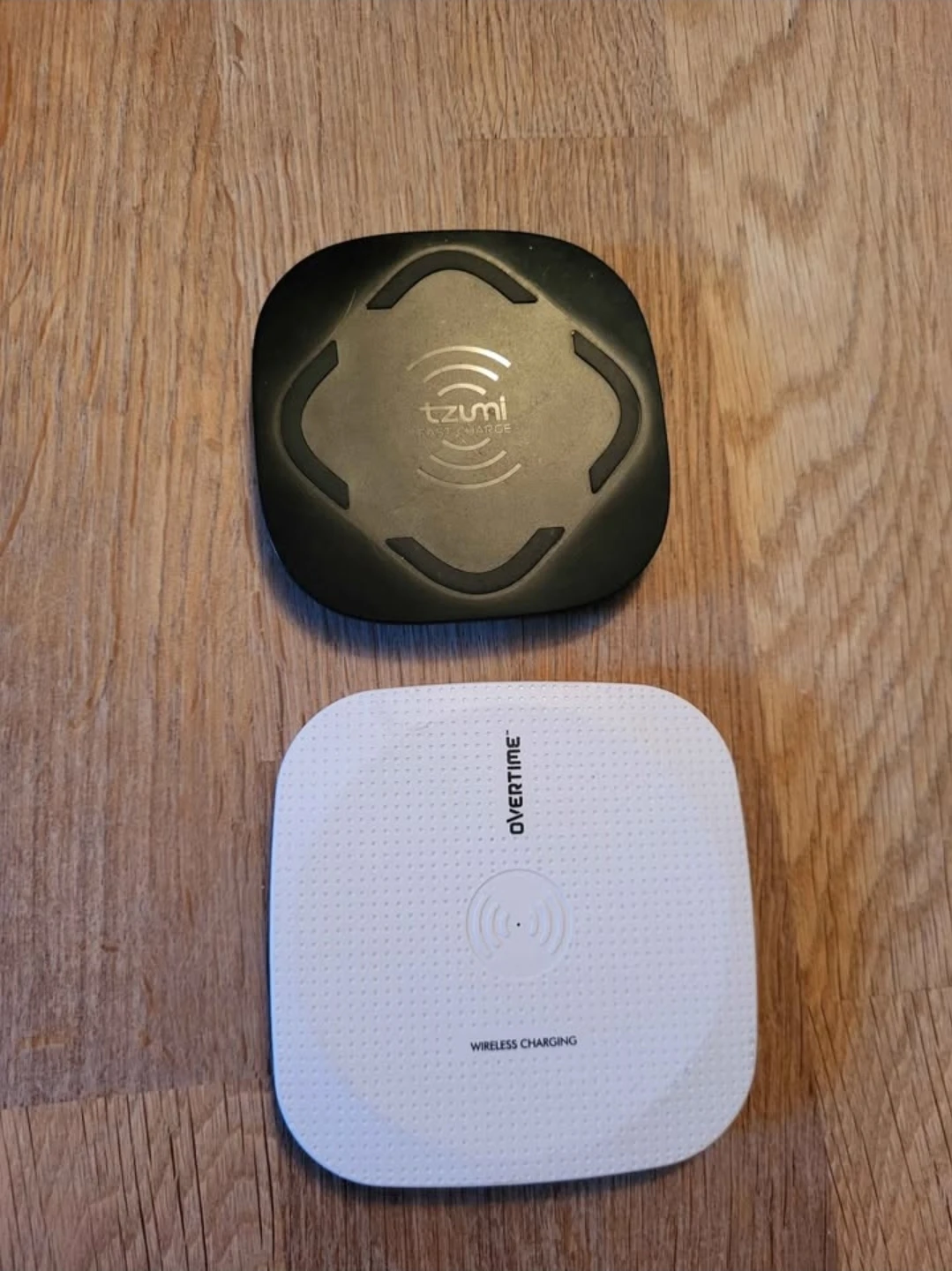 Tzumi and Overtime Wireless Charging Pads