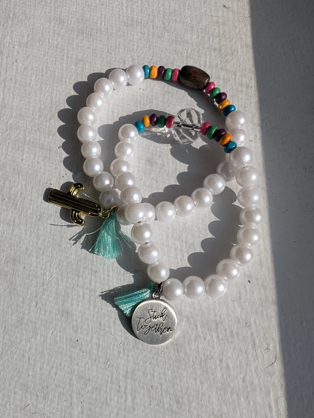 Hand-made Friendship Bracelets with Charms