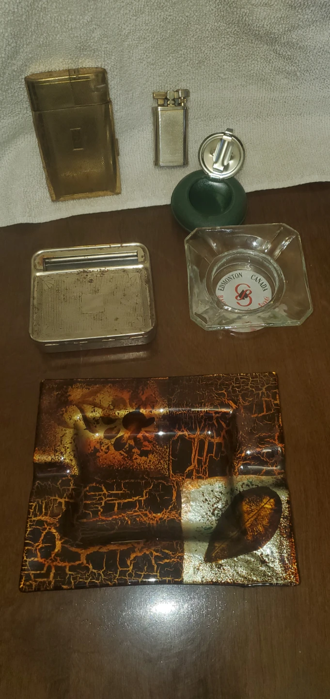 Assorted Vintage Collectibles: Lighters, Ashtrays, Mugs & More