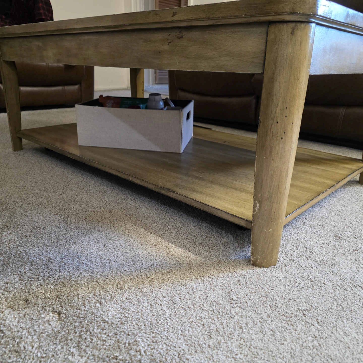 Wood Coffee Table - photo 2