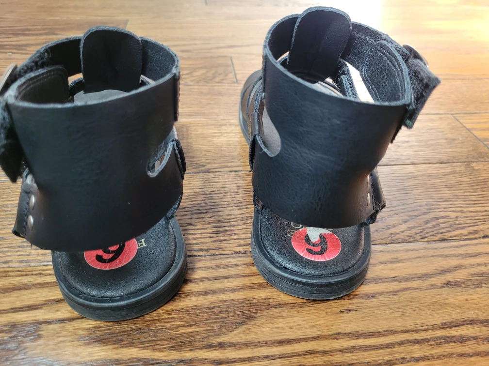 FRYE & CO. Black Gladiator Sandals Size 6 - photo 3