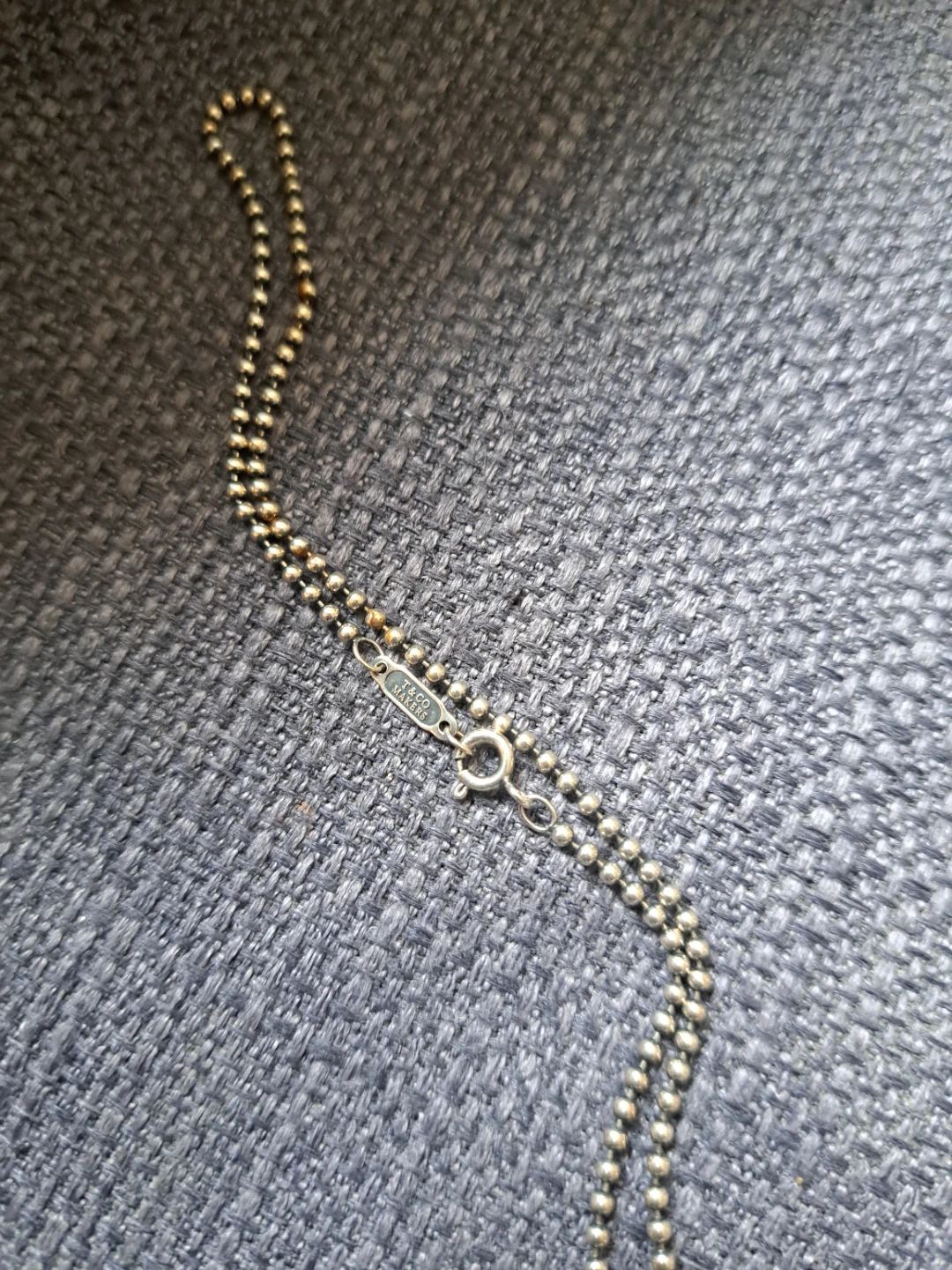 Tiffany & Co. Makers Sterling Silver Necklace - photo 3