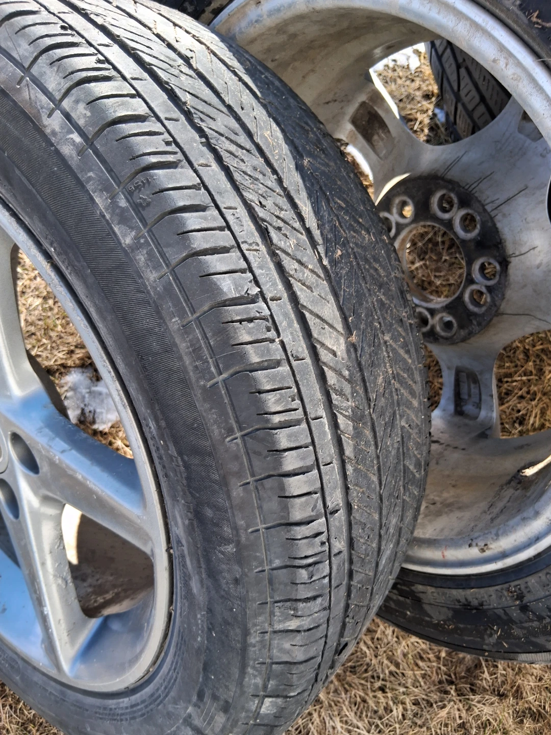 Used Winter Tires with Rims