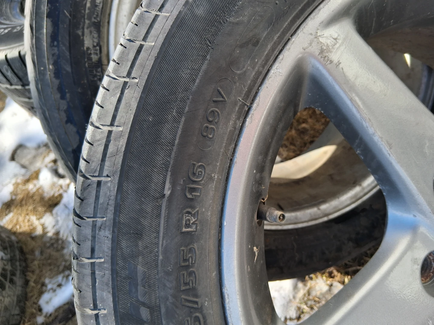 Used Winter Tires with Rims - photo 2