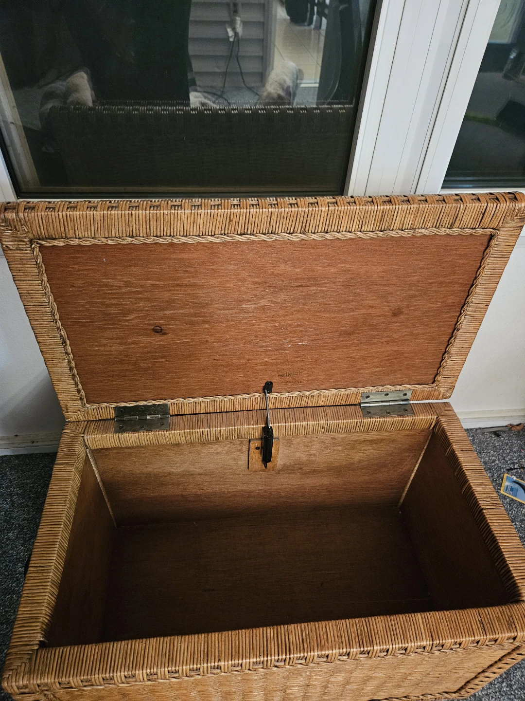 Wicker Storage Chest - photo 2