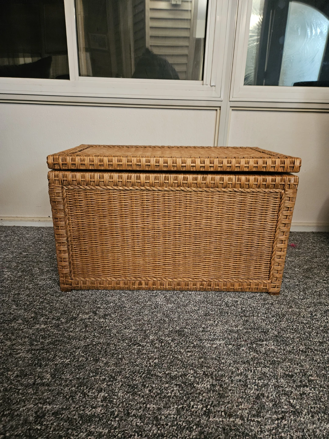 Wicker Storage Chest