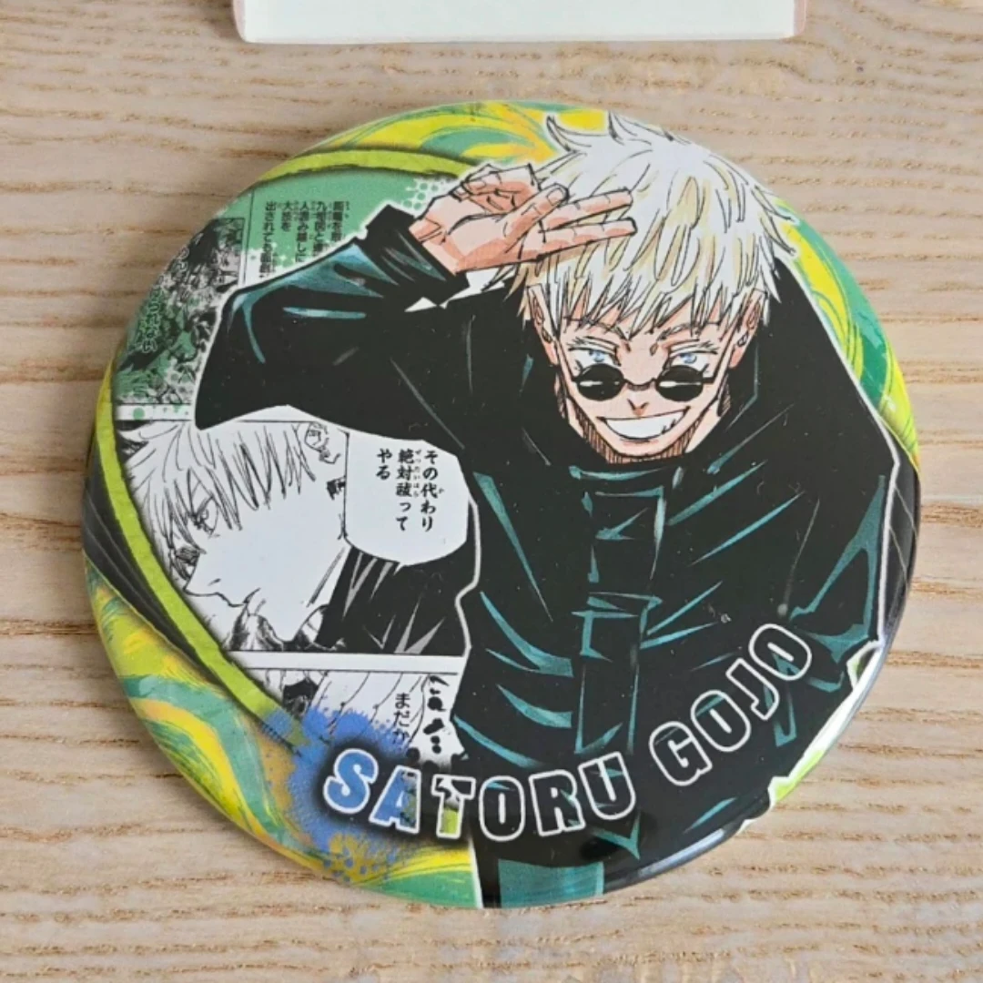 Jujutsu Kaisen Anime HEROES Badge Button Satoru Gojo