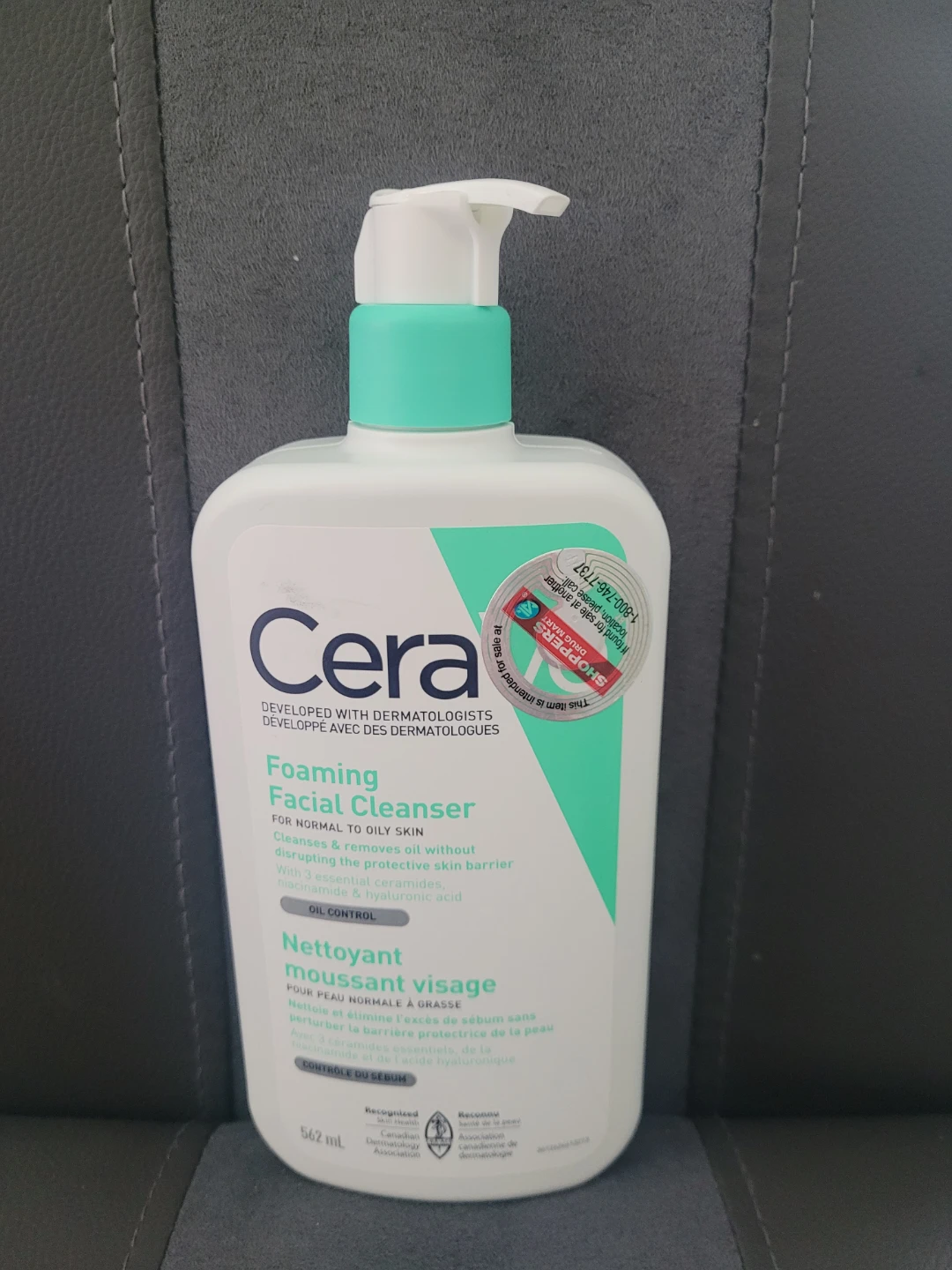 CeraVe Foaming Facial Cleanser for Normal to Oily Skin 562 mL