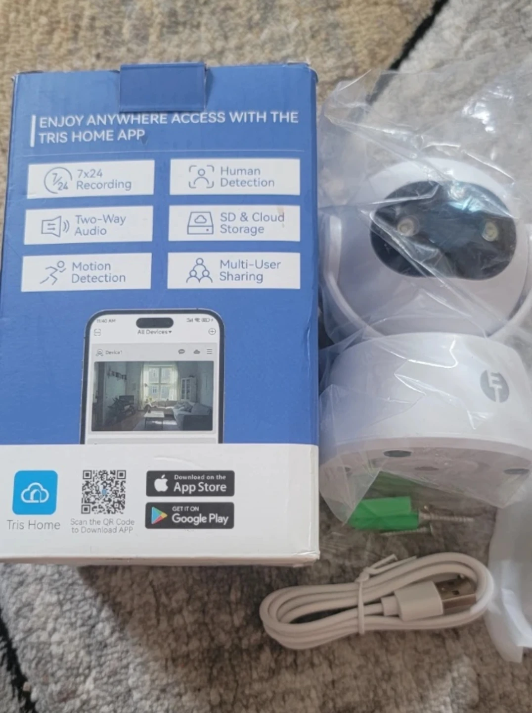 EASY TAO Home Security Camera 2K QHD - photo 2