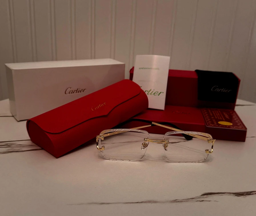 Cartier Rimless Sunglasses - Various Gradient Lenses - photo 3