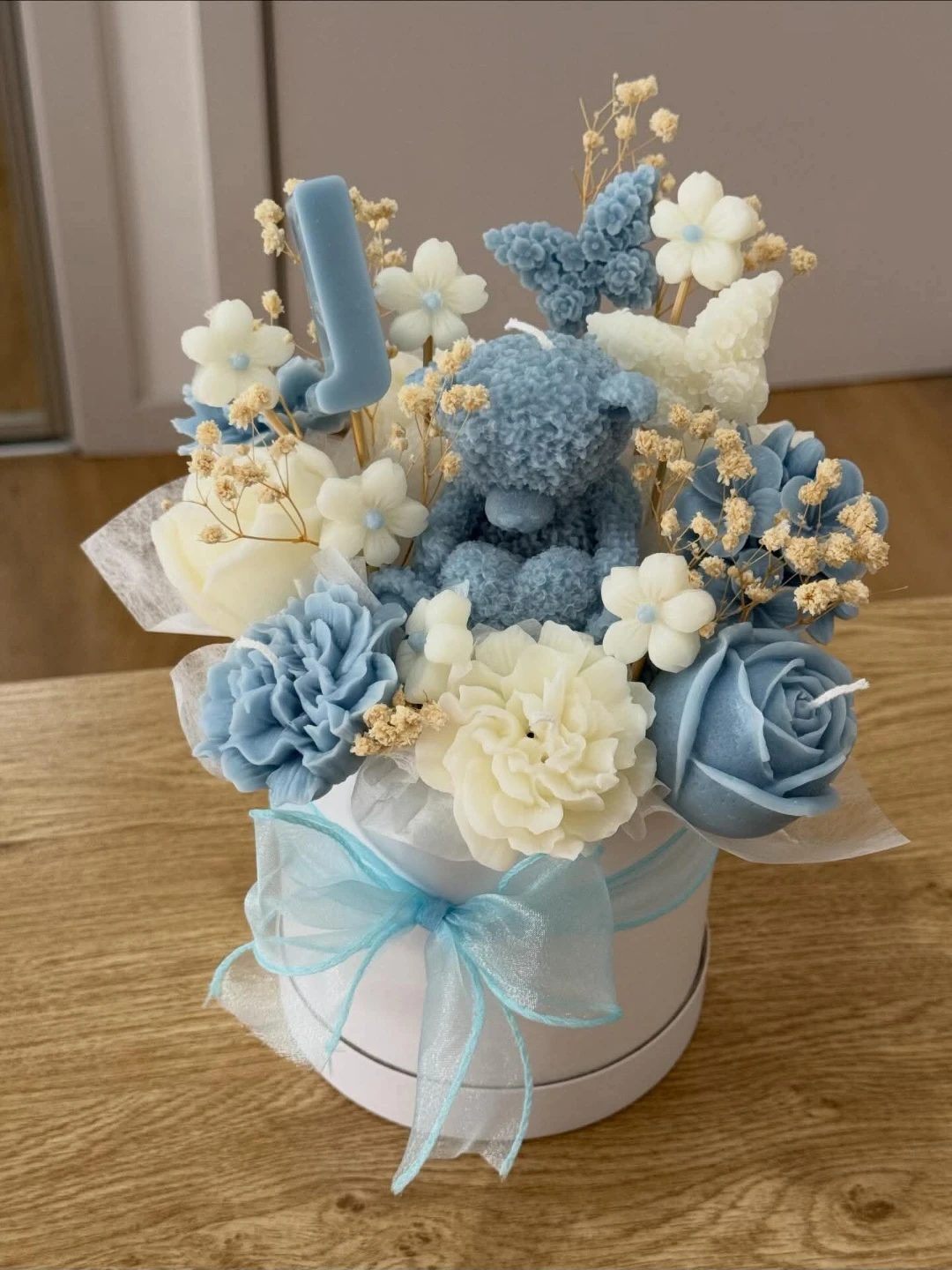 Candle Flower Arrangement - photo 2