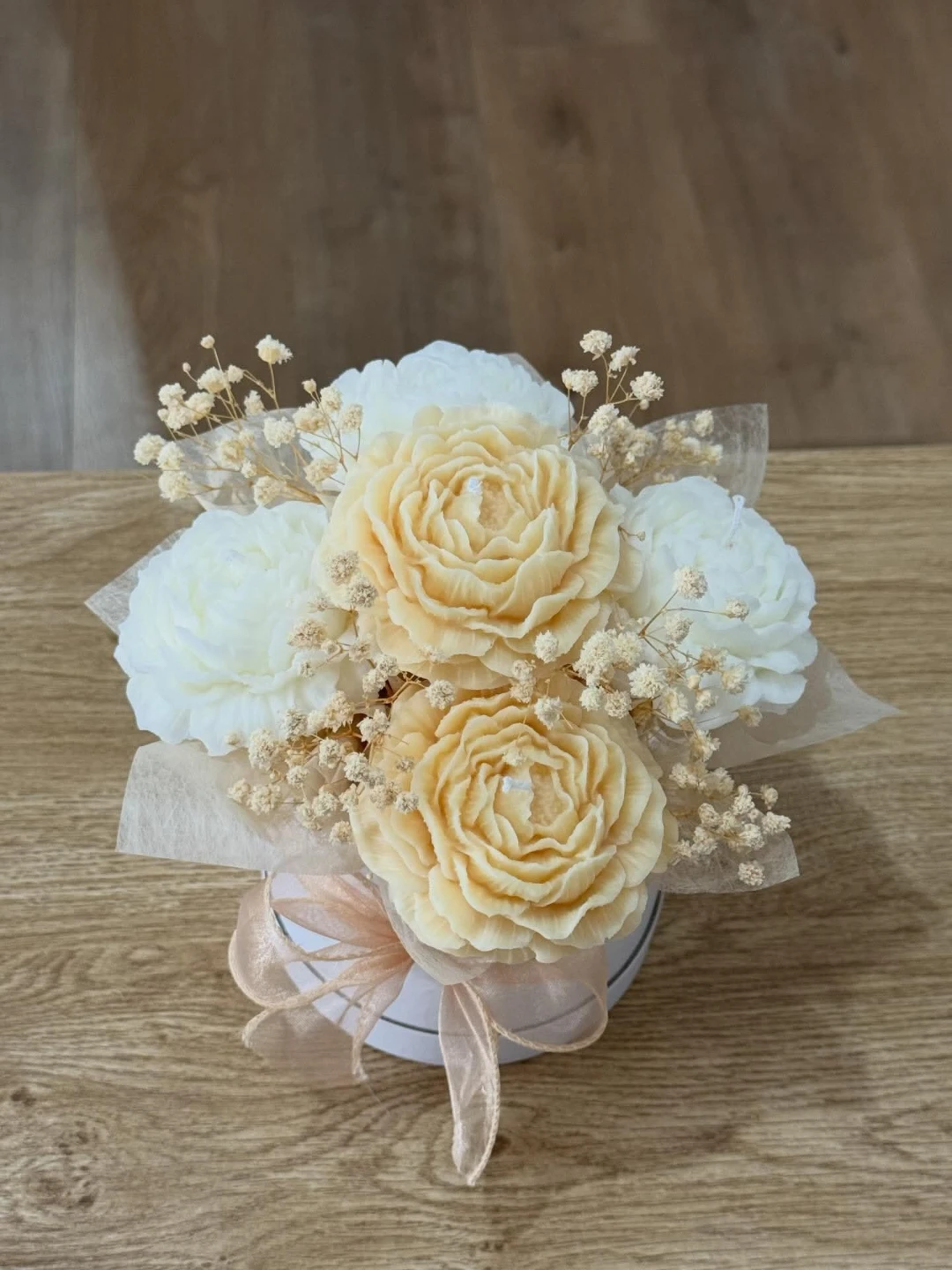 Candle Flower Arrangement - photo 3