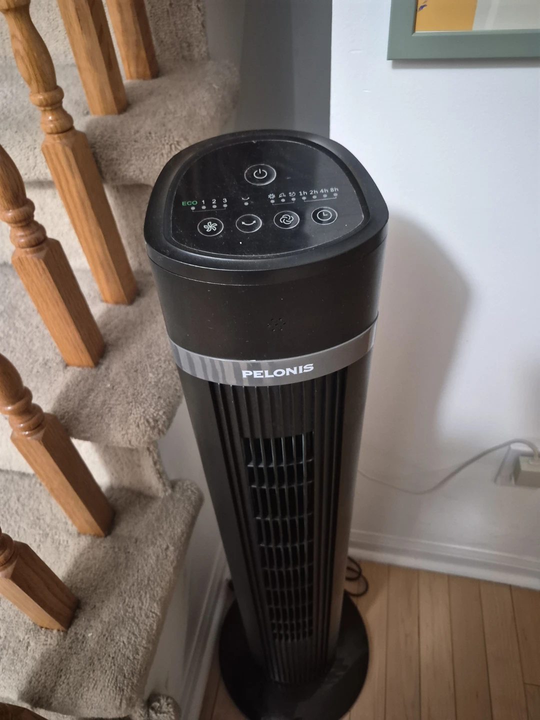 Pelonis Black Tower Fan - photo 2