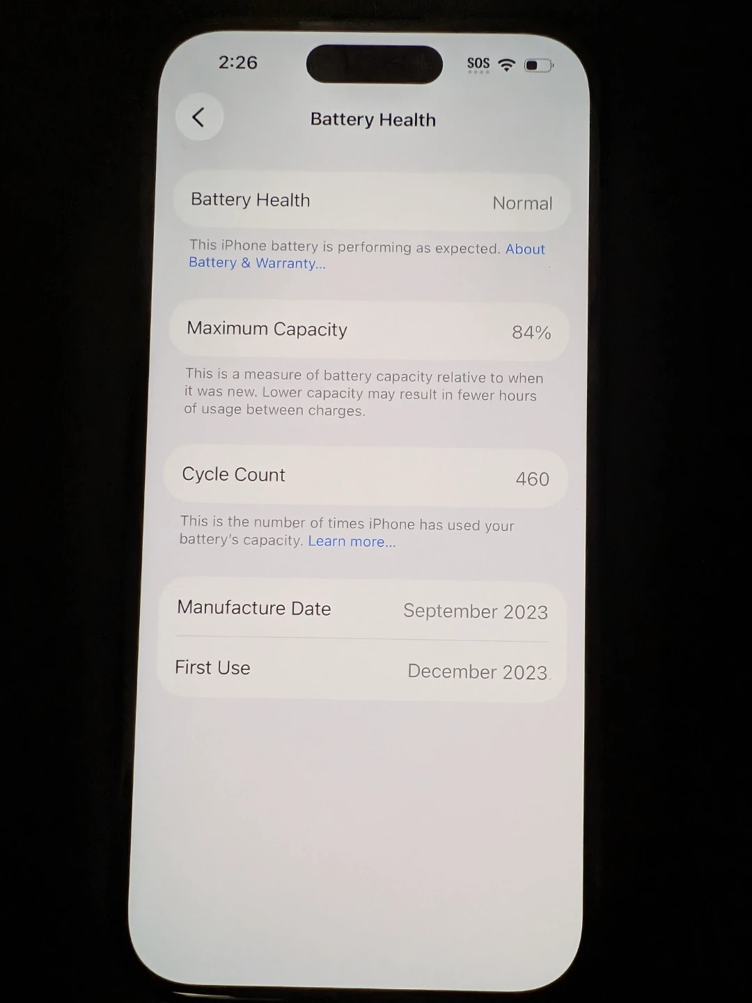 Apple iPhone 15 128GB Black - photo 3