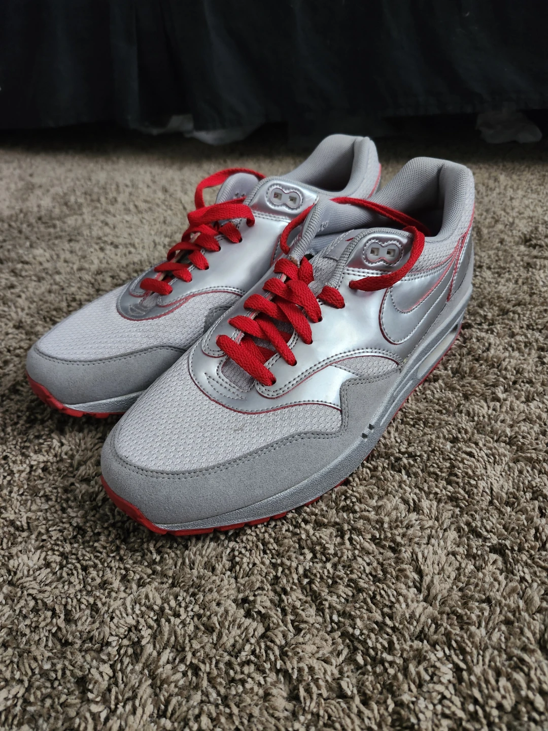 Nike Air Max 1 Air Attack Pack Red Silver