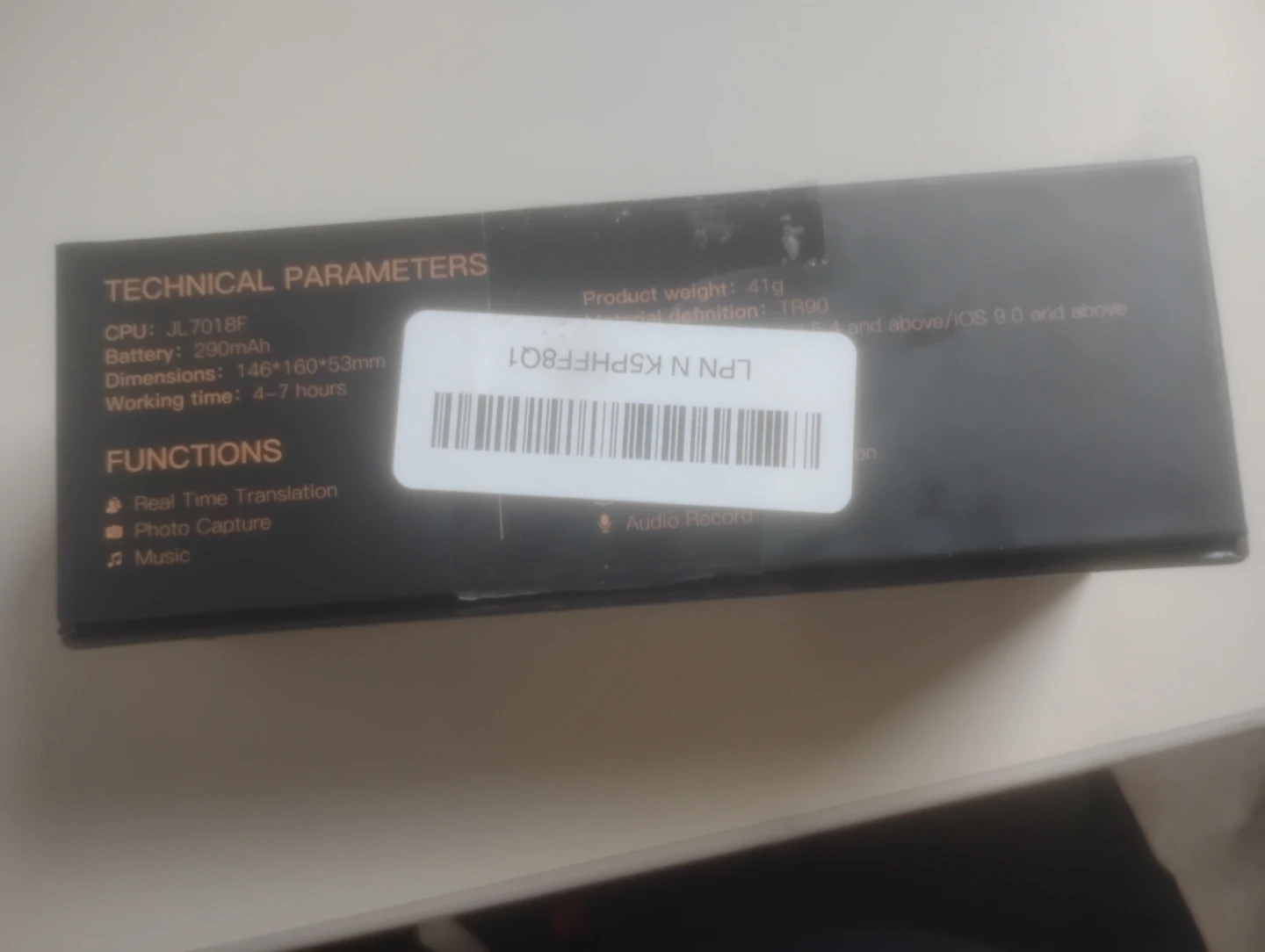 Smart Glasses with Real Time Translation - photo 4