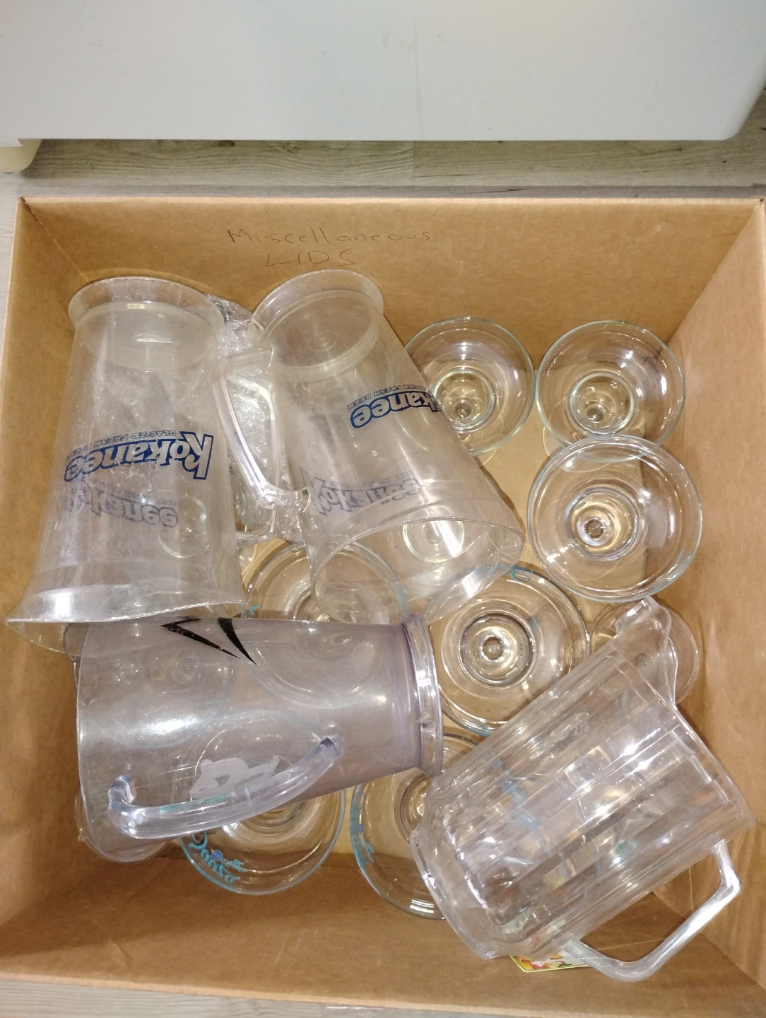 Coors Light and Kokanee Beer Mugs and Glasses