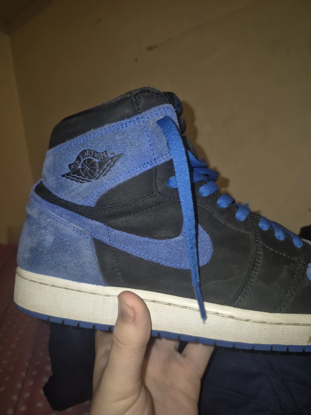 Air Jordan Retro 1 High OG Royal Reimagined Size 12 - photo 3