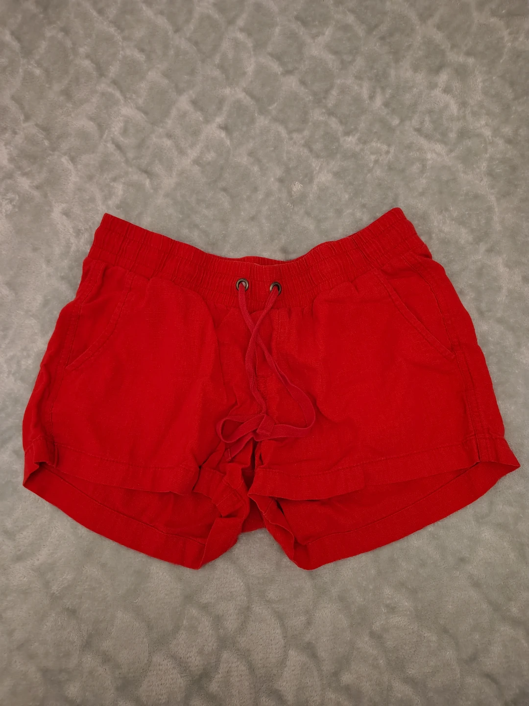 Old Navy Red Drawstring Shorts - Size S/P
