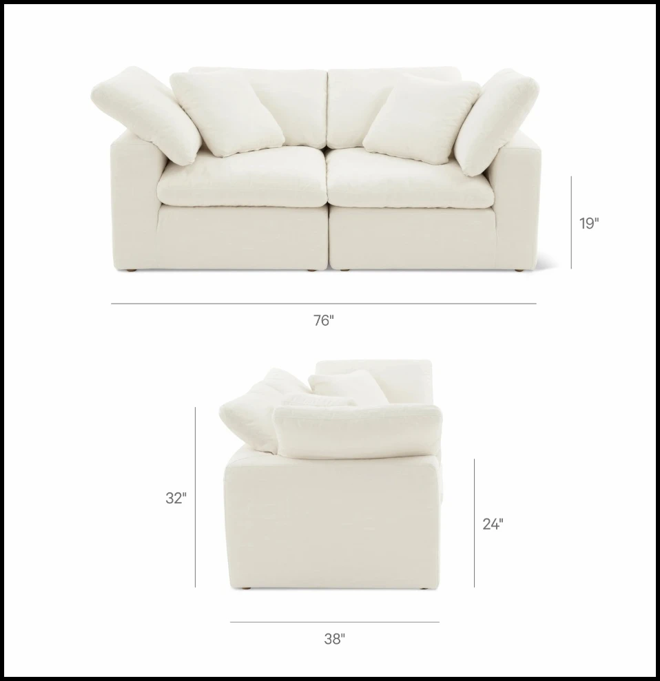 2 piece modular couch by Syndays - photo 2