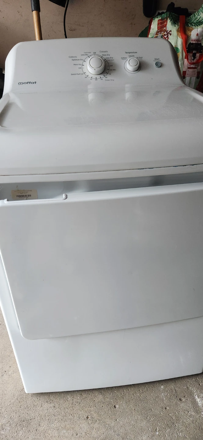 Moffat White Electric Dryer🥕 - photo 3