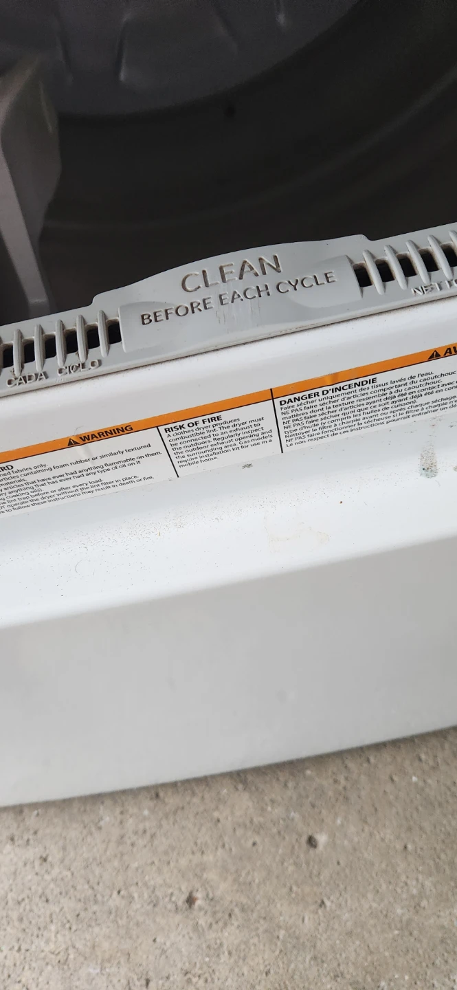 Moffat White Electric Dryer🥕 - photo 5